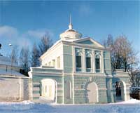 Надвратная церковь Ахтырской Божьей Матери, XIX в.