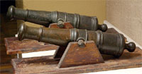 Салютные пушки, 1812 г.